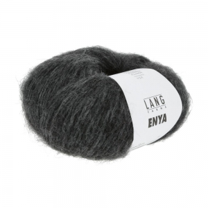 Lang Yarns Enya - Pelote de 50 gr - Coloris 0070 Anthracite