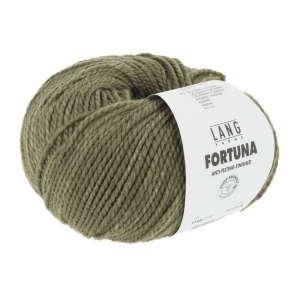 Lang Yarns Fortuna - Pelote de 50 gr - Coloris 0198 Olive Foncé