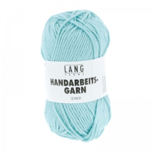 Lang Yarns Handarbeitsgarn 12/12 - Pelote de 50 gr - Coloris 0158 Menthe