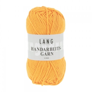 Lang Yarns Handarbeitsgarn 12/12 - Pelote de 50 gr - Coloris 0614 Jaune