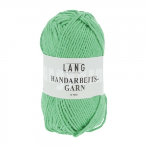 Lang Yarns Handarbeitsgarn 12/12 - Pelote de 50 gr - Coloris 0616 Pomme Verte