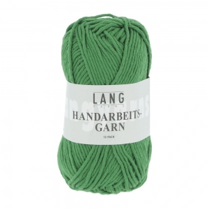 Lang Yarns Handarbeitsgarn 12/12 - Pelote de 50 gr - Coloris 0617 Vert