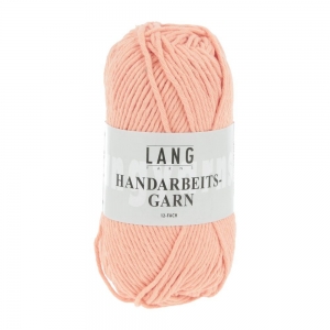 Lang Yarns Handarbeitsgarn 12/12 - Pelote de 50 gr - Coloris 0628 Melon