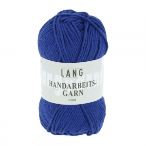 Lang Yarns Handarbeitsgarn 12/12 - Pelote de 50 gr - Coloris 0634 Royal