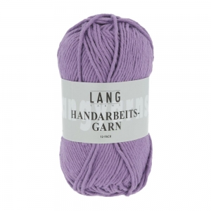 Lang Yarns Handarbeitsgarn 12/12 - Pelote de 50 gr - Coloris 0646 Violet