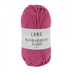 Lang Yarns Handarbeitsgarn 12/12 - Pelote de 50 gr - Coloris 0685 Fuchsia