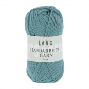 Lang Yarns Handarbeitsgarn 12/12 - Pelote de 50 gr - Coloris 0688 Pétrole