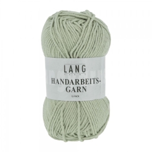 Lang Yarns Handarbeitsgarn 12/12 - Pelote de 50 gr - Coloris 0691 Vert Pastel