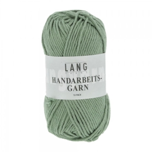 Lang Yarns Handarbeitsgarn 12/12 - Pelote de 50 gr - Coloris 0692 Sauge Foncé