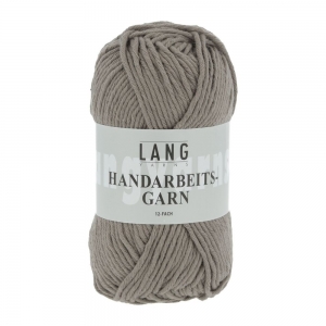 Lang Yarns Handarbeitsgarn 12/12 - Pelote de 50 gr - Coloris 0699 Fange