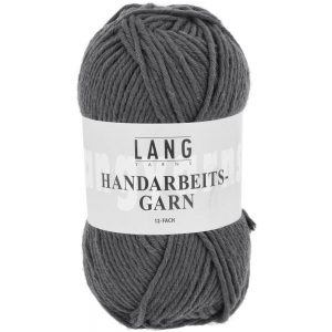 Lang Yarns Handarbeitsgarn 12/12 - Pelote de 50 gr - Coloris 0724 Gris