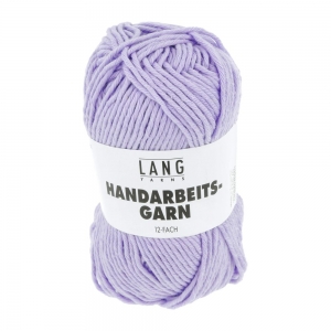 Lang Yarns Handarbeitsgarn 12/12 - Pelote de 50 gr - Coloris 0746 Lilas