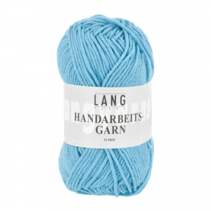 Lang Yarns Handarbeitsgarn 12/12 - Pelote de 50 gr - Coloris 0778 Turquoise Clair