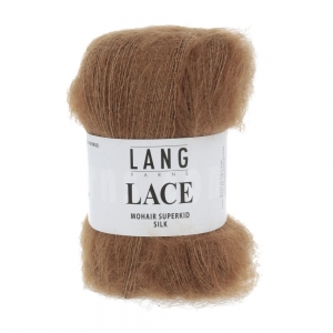 Lang Yarns Lace - Pelote de 25 gr - Coloris 0015 Nougat Foncé