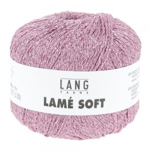 Lang Yarns Lamé Soft - Pelote de 50 gr - Coloris 0009 Rose