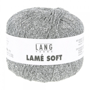 Lang Yarns Lamé Soft - Pelote de 50 gr - Coloris 0024 Gris