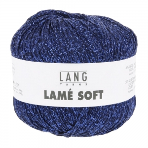 Lang Yarns Lamé Soft - Pelote de 50 gr - Coloris 0025 Navy
