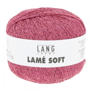 Lang Yarns Lamé Soft - Pelote de 50 gr - Coloris 0028 Corail
