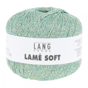 Lang Yarns Lamé Soft - Pelote de 50 gr - Coloris 0058 Menthe