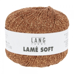 Lang Yarns Lamé Soft - Pelote de 50 gr - Coloris 0067 Cannelle