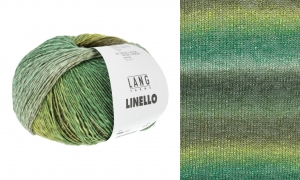 Lang Yarns Linello - Pelote de 100 gr - Coloris 0017 Vert