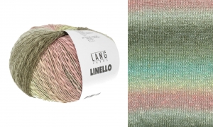 Lang Yarns Linello - Pelote de 100 gr - Coloris 0052 Pastel