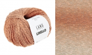 Lang Yarns Linello - Pelote de 100 gr - Coloris 0259 Orange