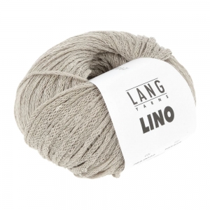 Lang Yarns Lino - Pelote de 50 gr - Coloris 0022 Galet