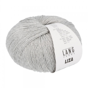 Lang Yarns Liza - Pelote de 50 gr - Coloris 0003 Gris