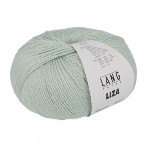 Lang Yarns Liza - Pelote de 50 gr - Coloris 0058 Menthe