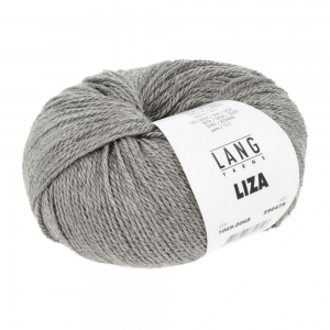 Lang Yarns Liza - Pelote de 50 gr - Coloris 0068 Marron Foncé