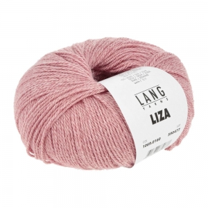 Lang Yarns Liza - Pelote de 50 gr - Coloris 0160 Rouge