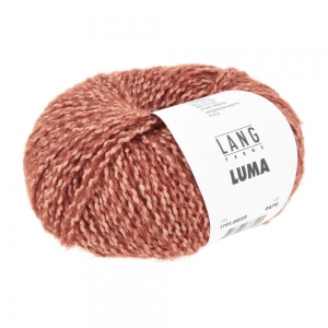 Lang Yarns Luma - Pelote de 50 gr - Coloris 0059 Orange