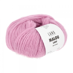 Lang Yarns Malou Light - Pelote de 50 gr - Coloris 0109 Rose