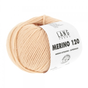 Lang Yarns Merino 120 - Pelote de 50 gr - Coloris 0322 Sable