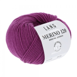 Lang Yarns Merino 120 - Pelote de 50 gr - Coloris 0366 Baie