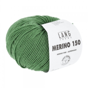 Lang Yarns Merino 150 - Pelote de 50 gr - Coloris 0116 Kiwi