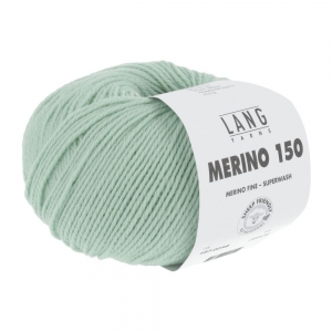 Lang Yarns Merino 150 - Pelote de 50 gr - Coloris 0258 Pistache