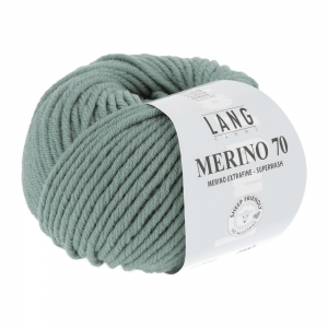 Lang Yarns Merino 70 - Pelote de 50 gr - Coloris 0092 Sauge