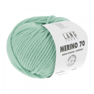 Lang Yarns Merino 70 - Pelote de 50 gr - Coloris 0273 Jade Clair