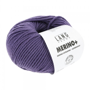 Lang Yarns Merino+ - Pelote de 50 gr - Coloris 0021 Cobalt