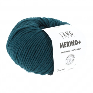 Lang Yarns Merino+ - Pelote de 50 gr - Coloris 0088 Pétrole Foncé