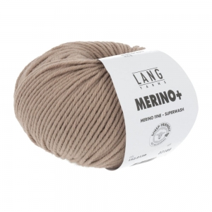 Lang Yarns Merino+ - Pelote de 50 gr - Coloris 0139 Camel