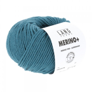 Lang Yarns Merino+ - Pelote de 50 gr - Coloris 0174 Atlantique