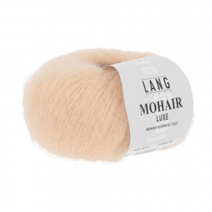 Lang Yarns Mohair Luxe - Pelote de 25 gr - Coloris 0027 Abricot