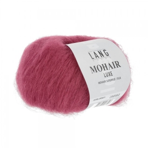 Lang Yarns Mohair Luxe - Pelote de 25 gr - Coloris 0061 Géranium