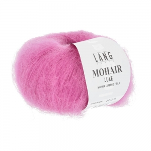 Lang Yarns Mohair Luxe - Pelote de 25 gr - Coloris 0066 Fuchsia