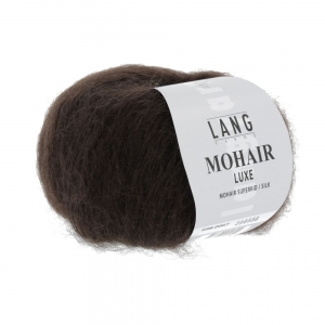 Lang Yarns Mohair Luxe - Pelote de 25 gr - Coloris 0067 Choco