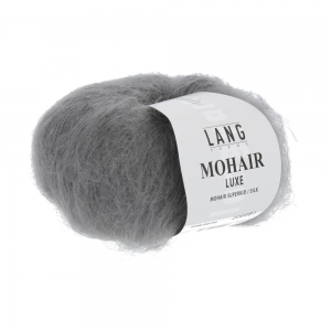 Lang Yarns Mohair Luxe - Pelote de 25 gr - Coloris 0070 Anthracite