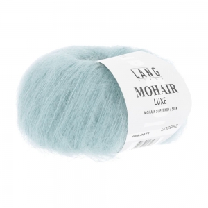 Lang Yarns Mohair Luxe - Pelote de 25 gr - Coloris 0071 Bleu Ciel